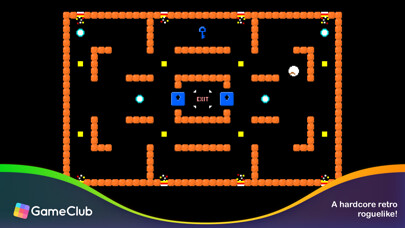Emulate iPhone app Mr. Particle-Man - GameClub using MyAndroid