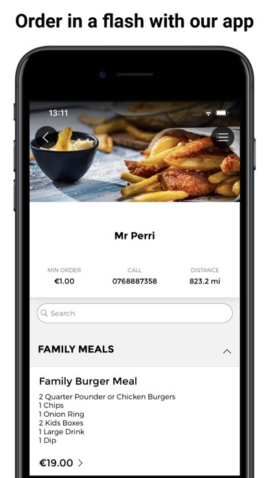 Emulate iPhone app Mr. Perri - Burger Classics using MyAndroid Emulate iPhone app Mr. Perri - Burger Classics using MyAndroid