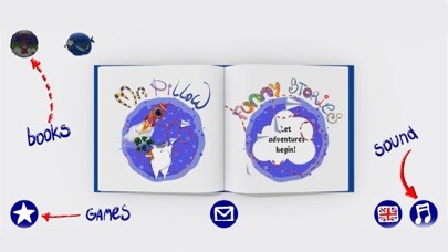 Emulate iPhone app MrPillow Funny Stories using MyAndroid