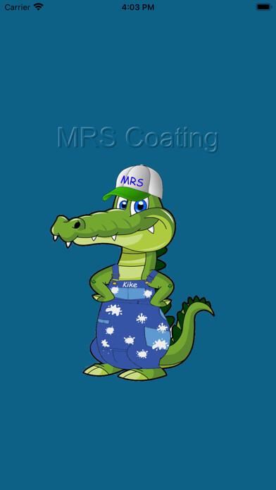 Emulate iPhone app Mrs Coating using MyAndroid