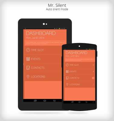 Emulate Android APK Mr. Silent, Auto silent mode Emulate Android APK Mr. Silent, Auto silent mode