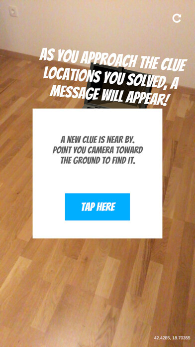 Emulate iPhone app Mr Treasure Hunt AR Experience using MyAndroid Emulate iPhone app Mr Treasure Hunt AR Experience using MyAndroid