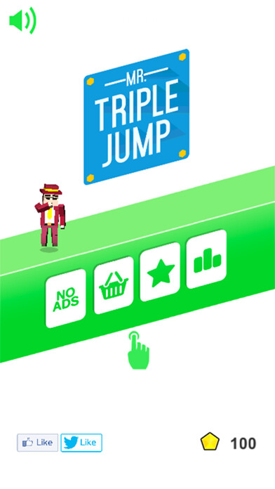 Emulate iPhone app Mr Triple Jump 3D using MyAndroid Emulate iPhone app Mr Triple Jump 3D using MyAndroid