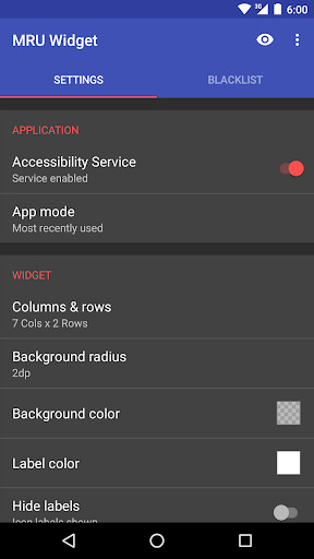 Run android online APK MRU (Most Recently Used) from MyAndroid or emulate MRU (Most Recently Used) using MyAndroid
