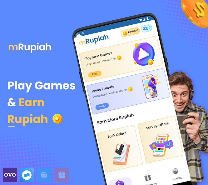 Run android online APK mRupiah - Play to Earn Rupiah from MyAndroid or emulate mRupiah - Play to Earn Rupiah using MyAndroid Run android online APK mRupiah - Play to Earn Rupiah from MyAndroid or emulate mRupiah - Play to Earn Rupiah using MyAndroid