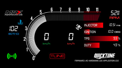 Emulate iPhone app MRX-QuickTune using MyAndroid