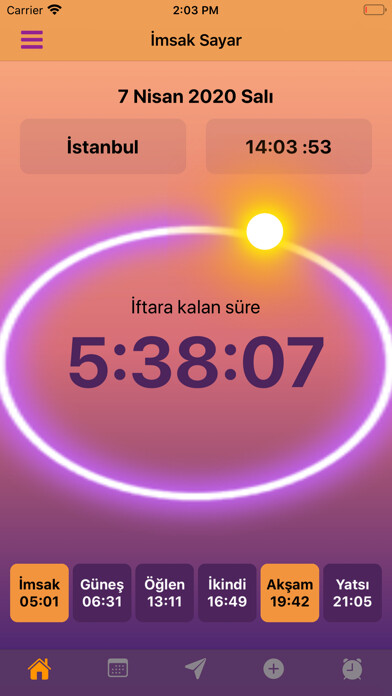 Emulate iPhone app İmsakiye (2020) using MyAndroid Emulate iPhone app İmsakiye (2020) using MyAndroid