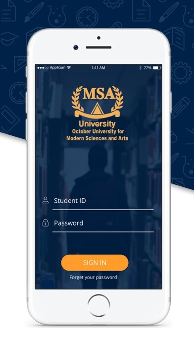Emulate iPhone app MSA University App using MyAndroid