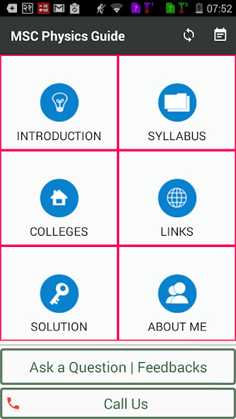 Run android online APK MSC Physics Guide from MyAndroid or emulate MSC Physics Guide using MyAndroid