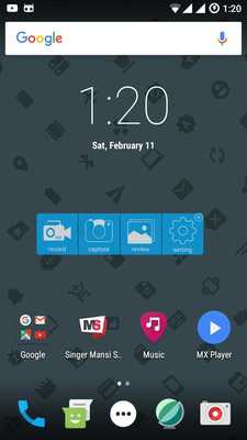 Emulate Android APK M Screen Recorder