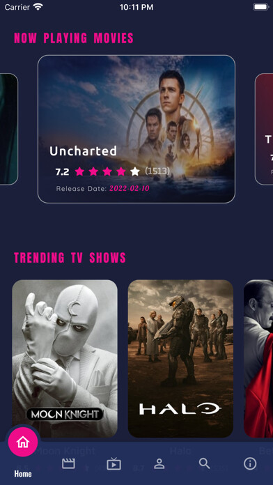Emulate iPhone app MSDB - Movies & TV Shows Guide using MyAndroid Emulate iPhone app MSDB - Movies & TV Shows Guide using MyAndroid