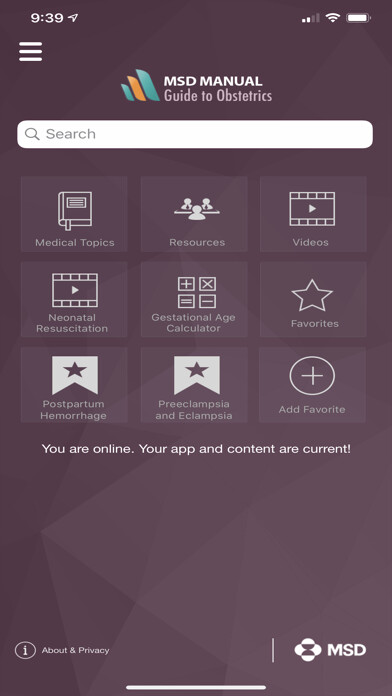Emulate iPhone app MSD Manual Guide to Obstetrics using MyAndroid Emulate iPhone app MSD Manual Guide to Obstetrics using MyAndroid