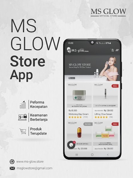 Run android online APK MS GLOW - OFFICIAL APP STORE from MyAndroid or emulate MS GLOW - OFFICIAL APP STORE using MyAndroid