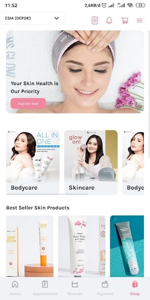 Run android online APK MS GLOW Smart Clinic from MyAndroid or emulate MS GLOW Smart Clinic using MyAndroid Run android online APK MS GLOW Smart Clinic from MyAndroid or emulate MS GLOW Smart Clinic using MyAndroid