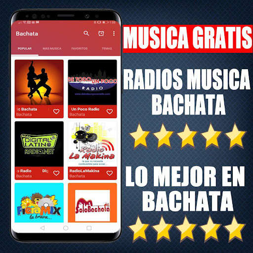 Run android online APK Música Bachata Gratis Radio from MyAndroid or emulate Música Bachata Gratis Radio using MyAndroid