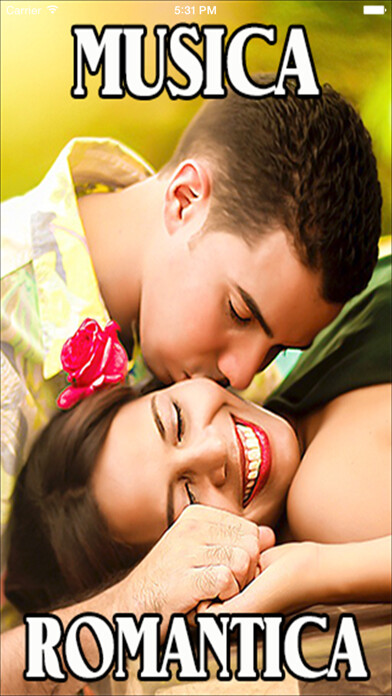 Emulate iPhone app Msica Romntica Soft Baladas de Amor using MyAndroid