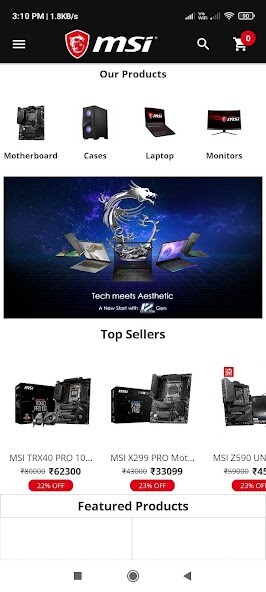 Run android online APK MSI India from MyAndroid or emulate MSI India using MyAndroid