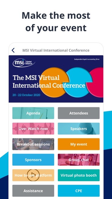 Emulate iPhone app MSI Virtual Event APP using MyAndroid Emulate iPhone app MSI Virtual Event APP using MyAndroid