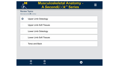 Emulate iPhone app MSK Anatomy - SecondLook using MyAndroid Emulate iPhone app MSK Anatomy - SecondLook using MyAndroid