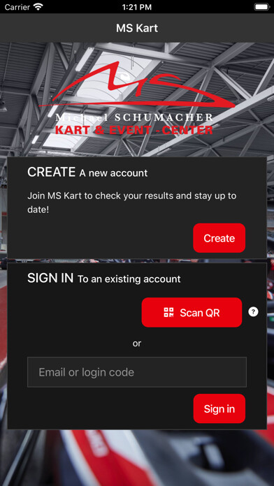 Emulate iPhone app MS Kart & Event Center using MyAndroid