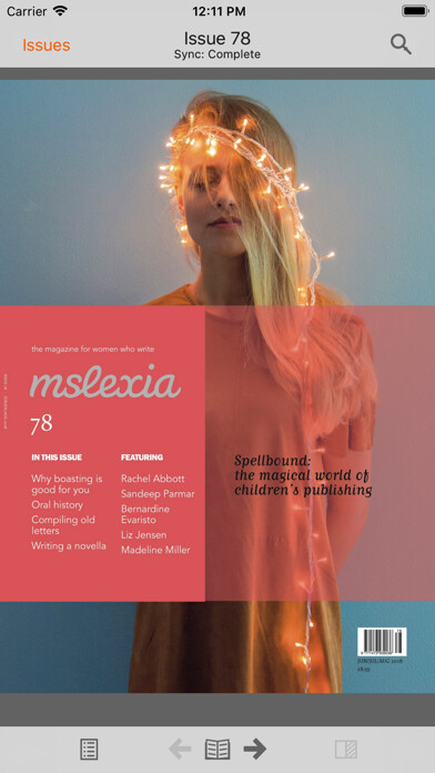 Emulate iPhone app Mslexia using MyAndroid