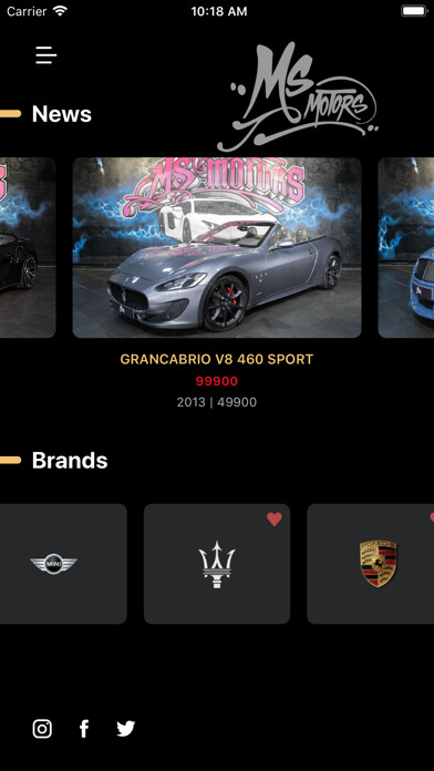 Emulate iPhone app msmotors.fr using MyAndroid Emulate iPhone app msmotors.fr using MyAndroid