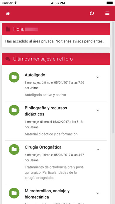 Emulate iPhone app Máster Ortodoncia UCM using MyAndroid Emulate iPhone app Máster Ortodoncia UCM using MyAndroid