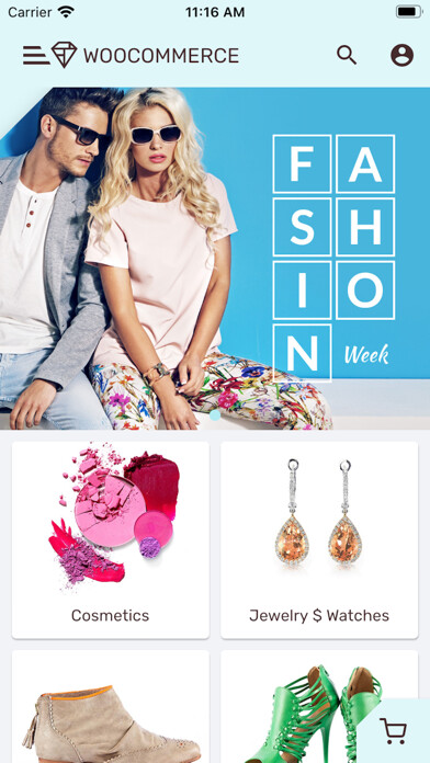 Emulate iPhone app Mstore Fashion using MyAndroid Emulate iPhone app Mstore Fashion using MyAndroid