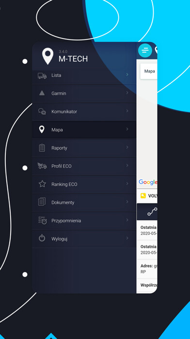 Emulate iPhone app M-TECH GPS using MyAndroid