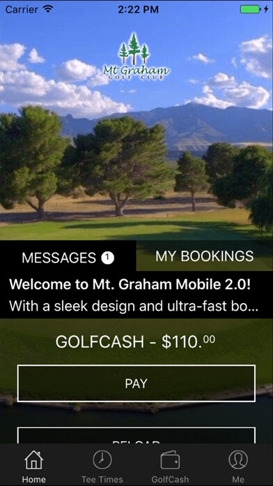 Emulate iPhone app Mt. Graham Golf Tee Times using MyAndroid Emulate iPhone app Mt. Graham Golf Tee Times using MyAndroid