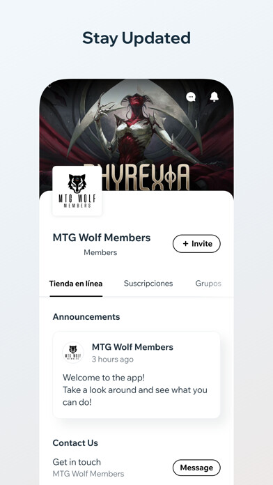 Emulate iPhone app MTG Wolf Members using MyAndroid Emulate iPhone app MTG Wolf Members using MyAndroid