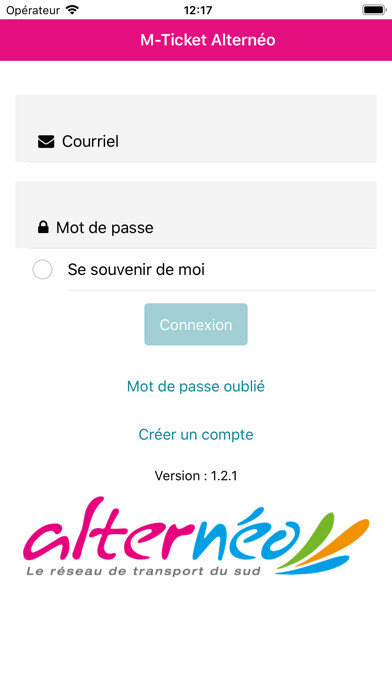 Emulate iPhone app M-Ticket Alternéo using MyAndroid