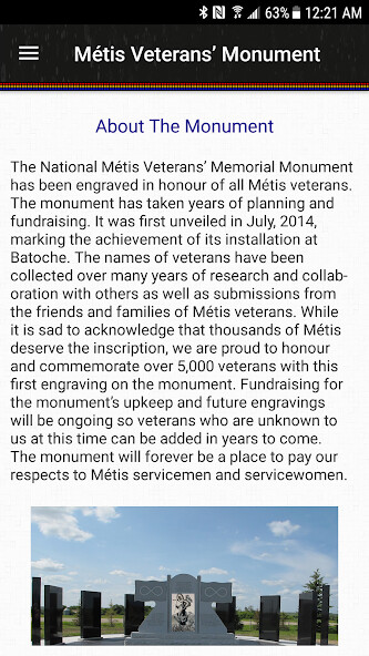 Run android online APK Métis Veterans’ Monument from MyAndroid or emulate Métis Veterans’ Monument using MyAndroid Run android online APK Métis Veterans’ Monument from MyAndroid or emulate Métis Veterans’ Monument using MyAndroid