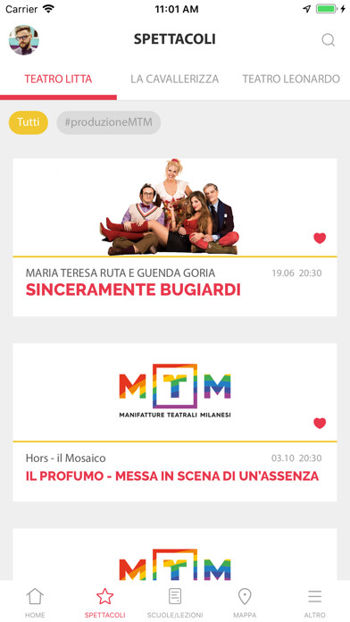 Emulate iPhone app MTM Teatro using MyAndroid Emulate iPhone app MTM Teatro using MyAndroid