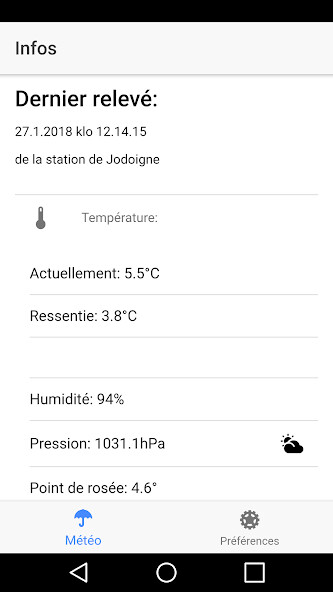 Run android online APK Météo Display Jodoigne from MyAndroid or emulate Météo Display Jodoigne using MyAndroid Run android online APK Météo Display Jodoigne from MyAndroid or emulate Météo Display Jodoigne using MyAndroid