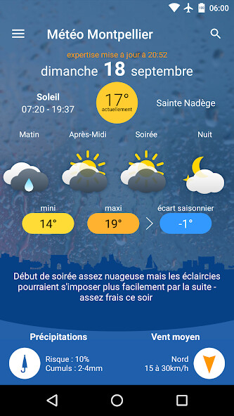 Run android online APK Météo Montpellier from MyAndroid or emulate Météo Montpellier using MyAndroid