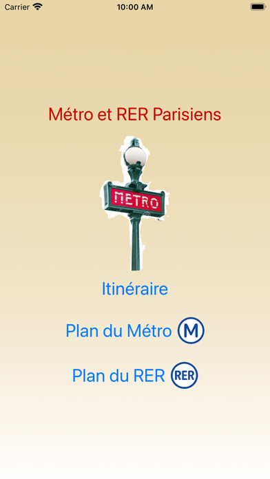 Emulate iPhone app Métro RER de Paris using MyAndroid Emulate iPhone app Métro RER de Paris using MyAndroid