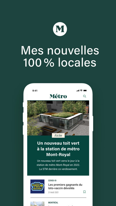Emulate iPhone app Métro using MyAndroid Emulate iPhone app Métro using MyAndroid