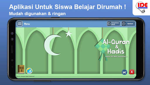 Run android online APK MTs Kls-VIII Al-Quran dan Hadis Smt-2 from MyAndroid or emulate MTs Kls-VIII Al-Quran dan Hadis Smt-2 using MyAndroid