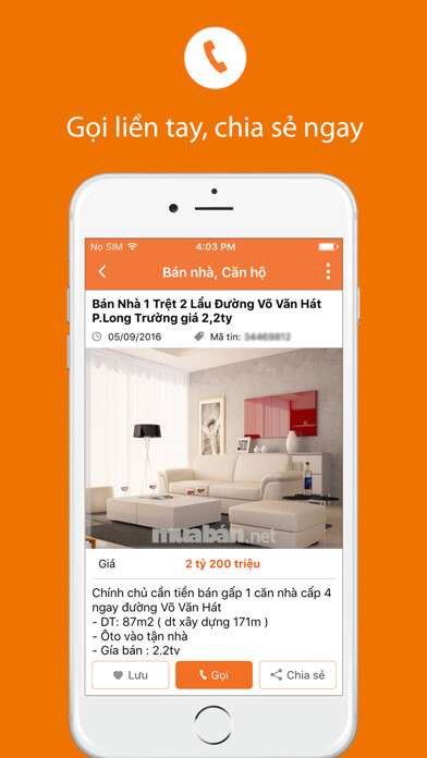 Emulate iPhone app MuaBan - Classified Ads Online using MyAndroid Emulate iPhone app MuaBan - Classified Ads Online using MyAndroid