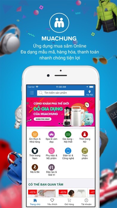 Emulate iPhone app MuaChung (New) using MyAndroid Emulate iPhone app MuaChung (New) using MyAndroid