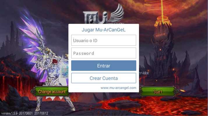 Emulate Android APK Mu ArCanGeL Mobile