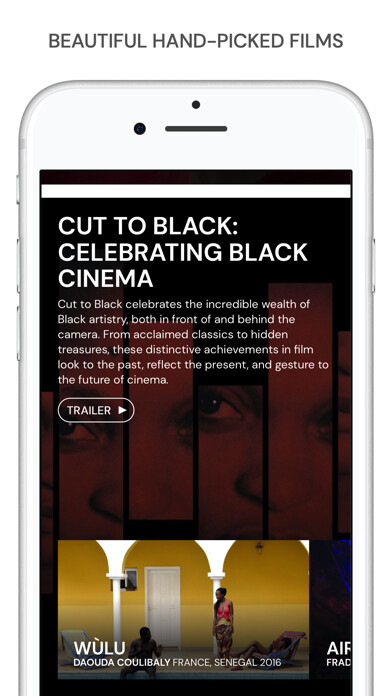 Emulate iPhone app MUBI: Curated Cinema using MyAndroid Emulate iPhone app MUBI: Curated Cinema using MyAndroid