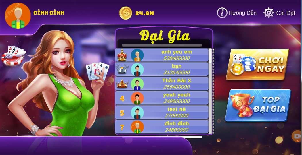 Run android online APK Mậu Binh Xập Xám from MyAndroid or emulate Mậu Binh Xập Xám using MyAndroid