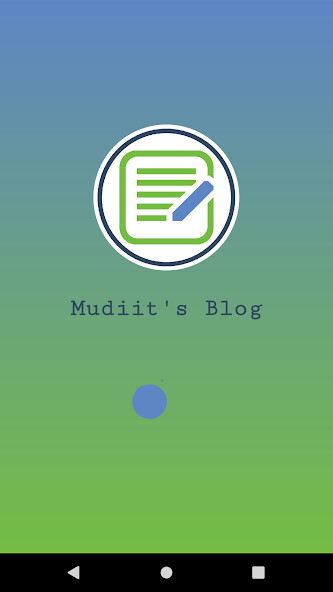Run android online APK Mudits Blog from MyAndroid or emulate Mudits Blog using MyAndroid