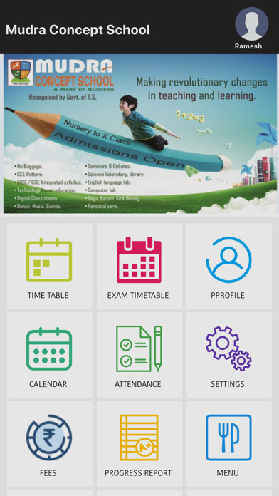 Emulate iPhone app Mudra Concept School using MyAndroid Emulate iPhone app Mudra Concept School using MyAndroid
