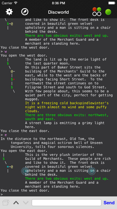 Emulate iPhone app MUDRammer - A Modern MUD Client using MyAndroid Emulate iPhone app MUDRammer - A Modern MUD Client using MyAndroid