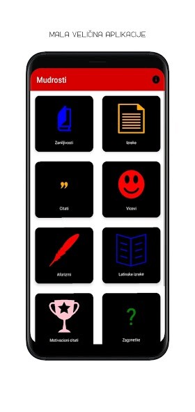 Run android online APK Mudrosti: izreke citati vicevi from MyAndroid or emulate Mudrosti: izreke citati vicevi using MyAndroid