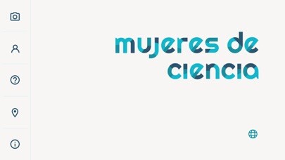 Emulate iPhone app Mujeres de Ciencia using MyAndroid