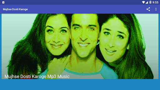 Run android online APK Mujhse Dosti Karoge Mp3 from MyAndroid or emulate Mujhse Dosti Karoge Mp3 using MyAndroid Run android online APK Mujhse Dosti Karoge Mp3 from MyAndroid or emulate Mujhse Dosti Karoge Mp3 using MyAndroid
